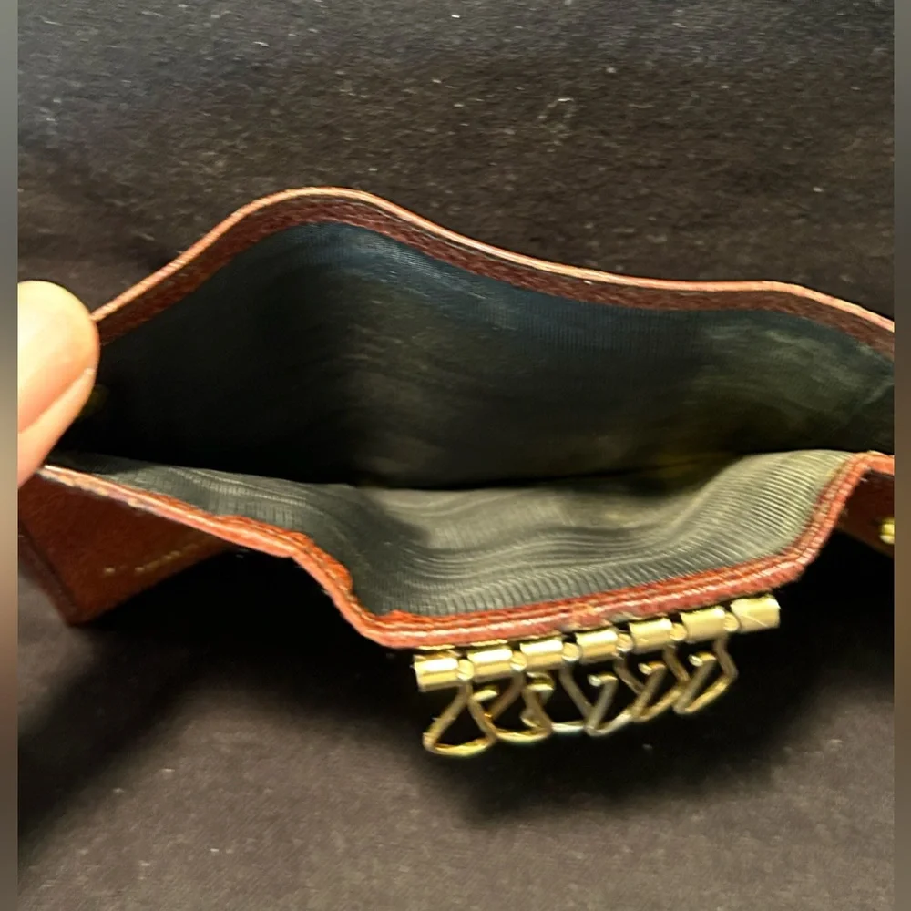 SALVATORE FERRAGAMO Leather Key Case
